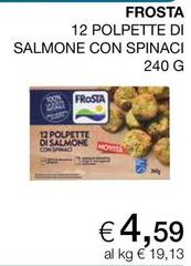 Frosta - 12 Polpette Di Salmone Con Spinaci