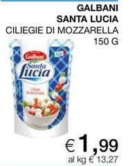 Galbani - Santa Lucia Ciliegie Di Mozzarella