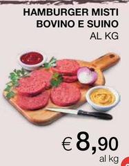 Hamburger Misti Bovino E Suino