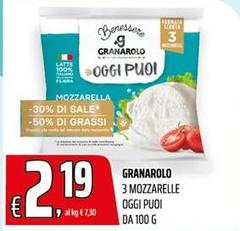 Granarolo - 3 Mozzarella Oggi Puoi