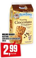 Mulino Bianco - Nastrine Con Gocce Di Cioccolato