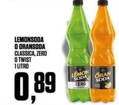 Lemon soda - Classica, Zero O Twist