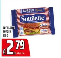 Sottilette - Burger
