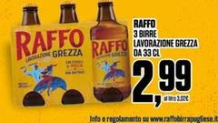 Raffo - 3 Birre Lavorazione Grezza Da