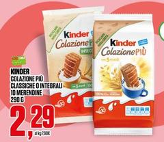 Kinder - Colazione Più Classiche O Integrali
