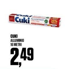 Cuki - Alluminio