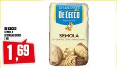 De Cecco - Semola Di Grano Duro