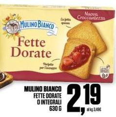 Mulino Bianco - Fette Dorate O Integrali