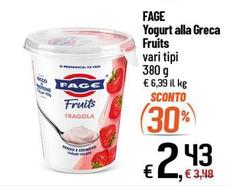 Fage - Yogurt Alla Greca Fruits