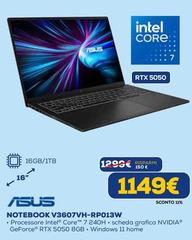 Asus - Notebook V3607VH-RP013W