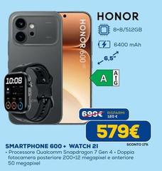 Honor - Smartphone 600 + Watch 2I
