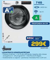 Hoover - Lavatrice H3WPS4376TAM