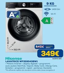 Hisense - Lavatrice WF3S9043BW1