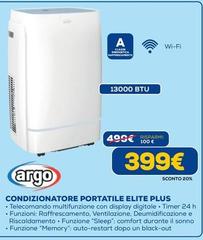 Argo - Condizionatore Portatile Elite Plus