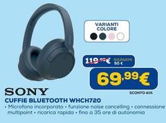 Sony - Cuffie Bluetooth WHCH720