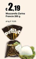 Zarina - Mozzarella
