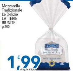 Riunite - Mozzarella Tradizionale Le Delizie