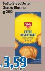 Schar - Fette Biscottate Senza Glutine