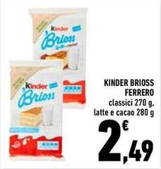 Ferrero - Kinder Brioss