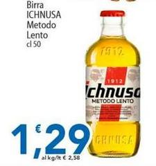 Ichnusa - Birra Metodo Lento