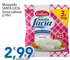 Santa lucia - Mozzarella Senza Lattosio