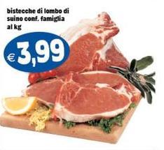 Bistecche Di Lombo Di Suino