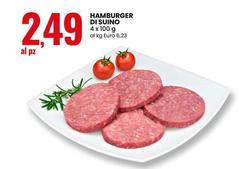 Hamburger Di Suino