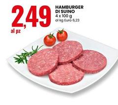 Hamburger Di Suino