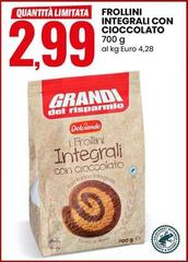 Dolciando - Frollini Integrali Con Cioccolato