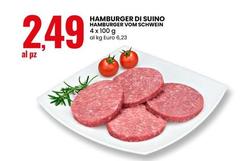 Hamburger Vom Schwein