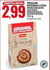 Dolciando - Frollini Integrali Con Cioccolato