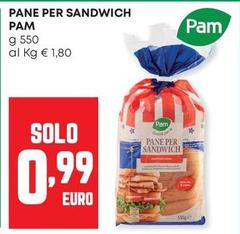 Pam - Pane Per Sandwich