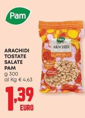 Pam - Arachidi Tostate Salate
