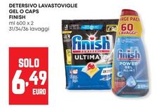 Finish - Detersivo Lavastoviglie Gel O Caps