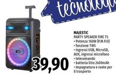 Majestic - Party Speaker Fire T5