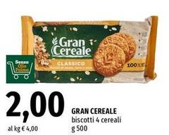 Gran Cereale - Biscotti 4 Cereali