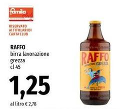 Raffo - Birra Lavorazione Grezza