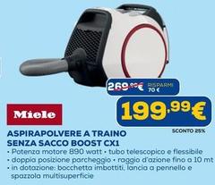 Miele - Aspirapolvere A Traino Senza Sacco Boost CX1