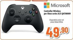 Microsoft - Controller Wireless Per Xbox Series XS QAT00009