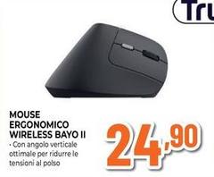 Mouse Ergonomico Wireless Bayo II