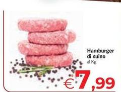 Hamburger Di Suino