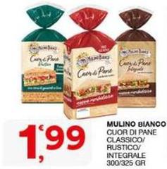 Mulino Bianco - Cuor Di Pane Classico/ Rustico/ Integrale