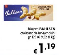 Bahlsen - Biscotti Croissant De Lune