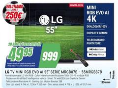 LG - Tv Mini Rgb Evo Ai 55