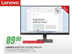 Lenovo - Monitor