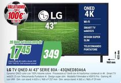 LG - Tv QNED A 43