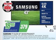 Samsung - Tv Qled 43 QE43Q7FAUXZT