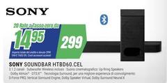 Sony - Soundbar HTBD60.CEL