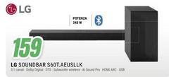 LG - Soundbar S60T.AEUSILK