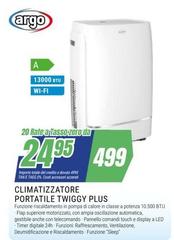 Argo - Climatizzatore Portatile Twiggy Plus